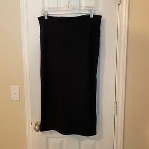 Wide waist stretch pencil skirt, NWT